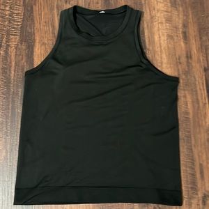 Black lululemon tank top. Size 8